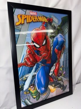 Marvel Spider-Man Wall Art - Red, Blue & Yellow Accents